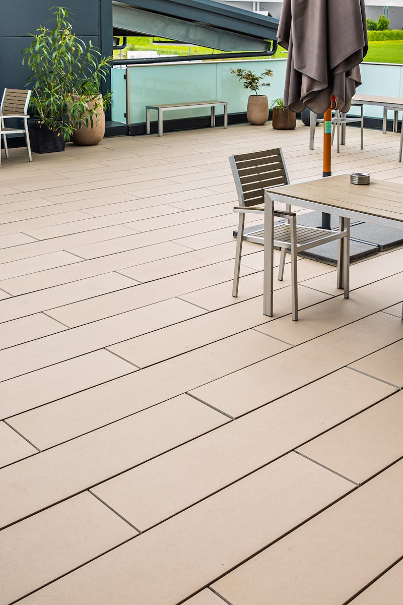 Cerpiano+ Shildan Terracotta Decking for Hotels