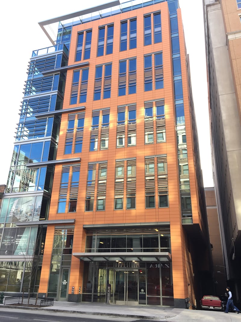 Shildan Terracotta, 1000 F Street, Terracotta Rainscreen, Alphaton, Orange