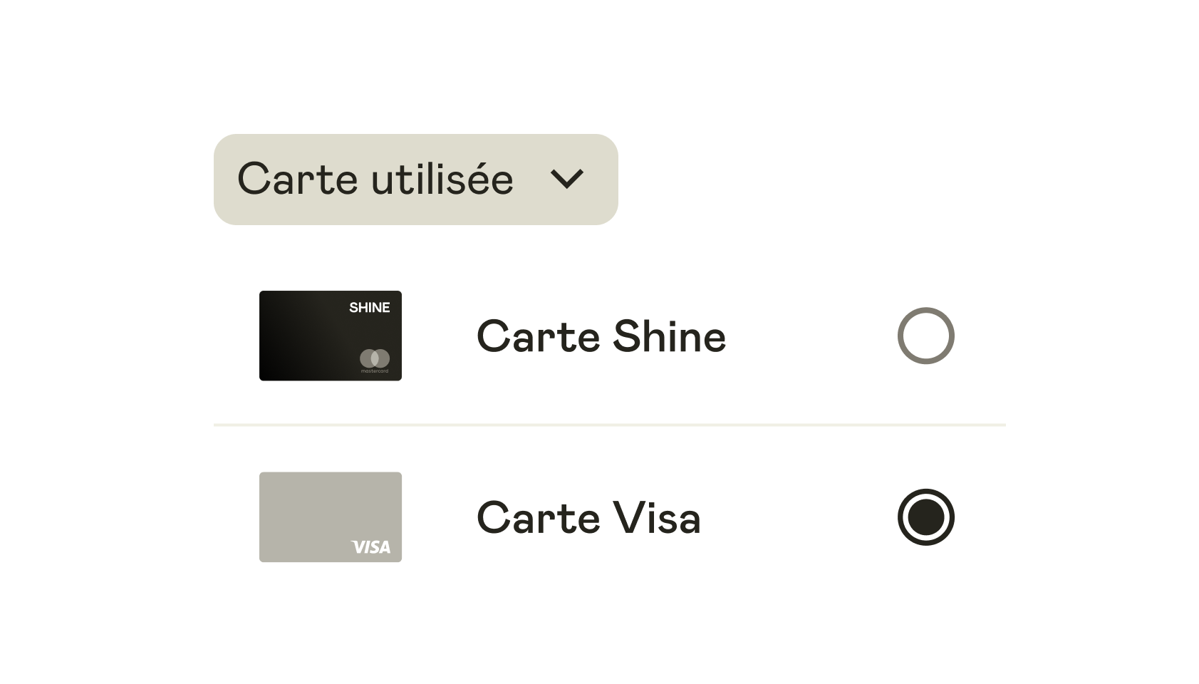 Feature_Illustration_Carte Shine VS Carte perso notes de frais