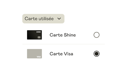 Feature_Illustration_Carte Shine VS Carte perso notes de frais