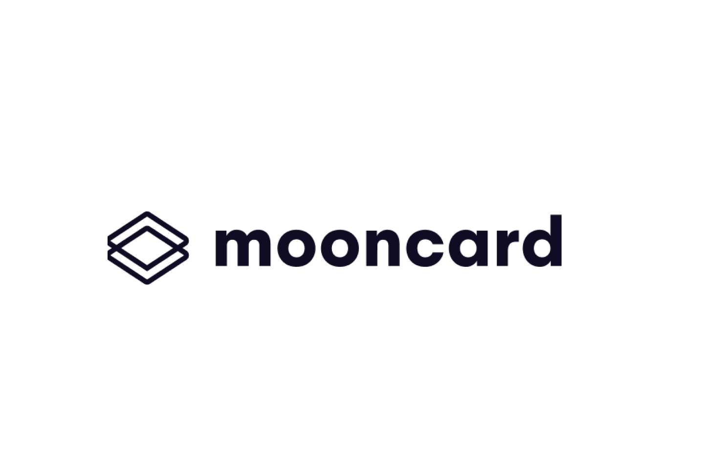 Logo Mooncard gris