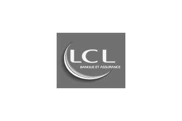 Logo LCL gris