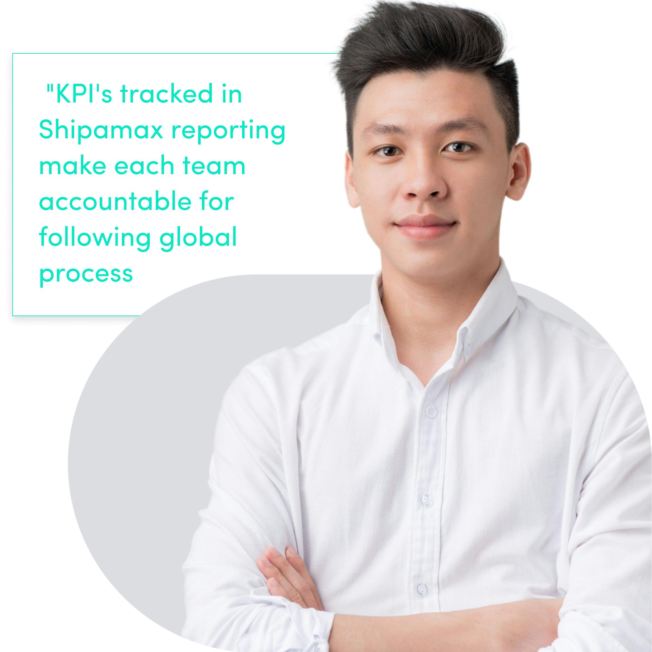Shipamax KPIs for global process 