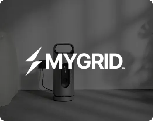 White logo MyGrid