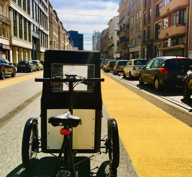 Treebike on the street