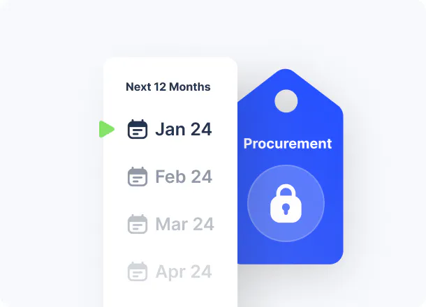Procurement scheduling Shiperise