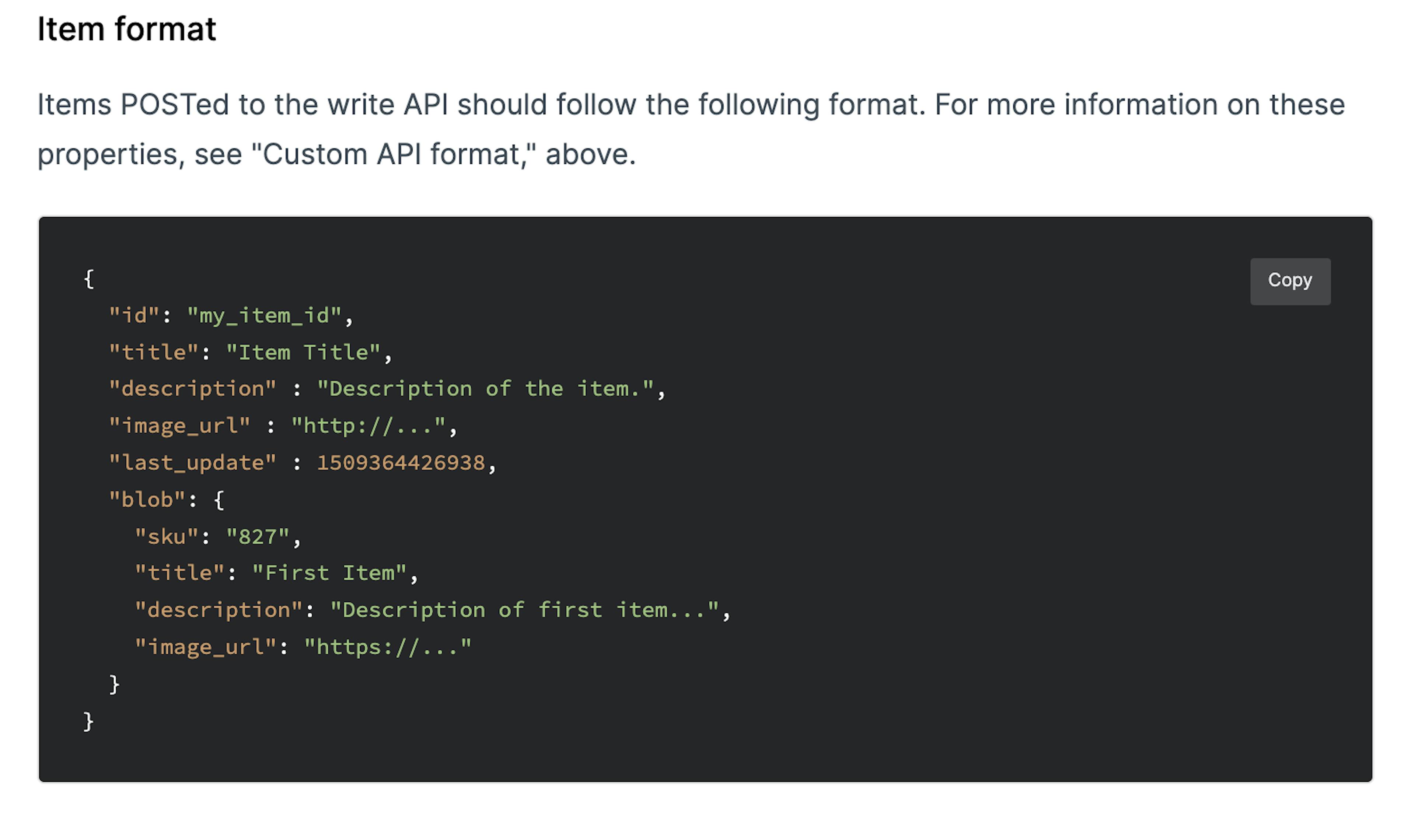 Support for Integration Fields in Migration API