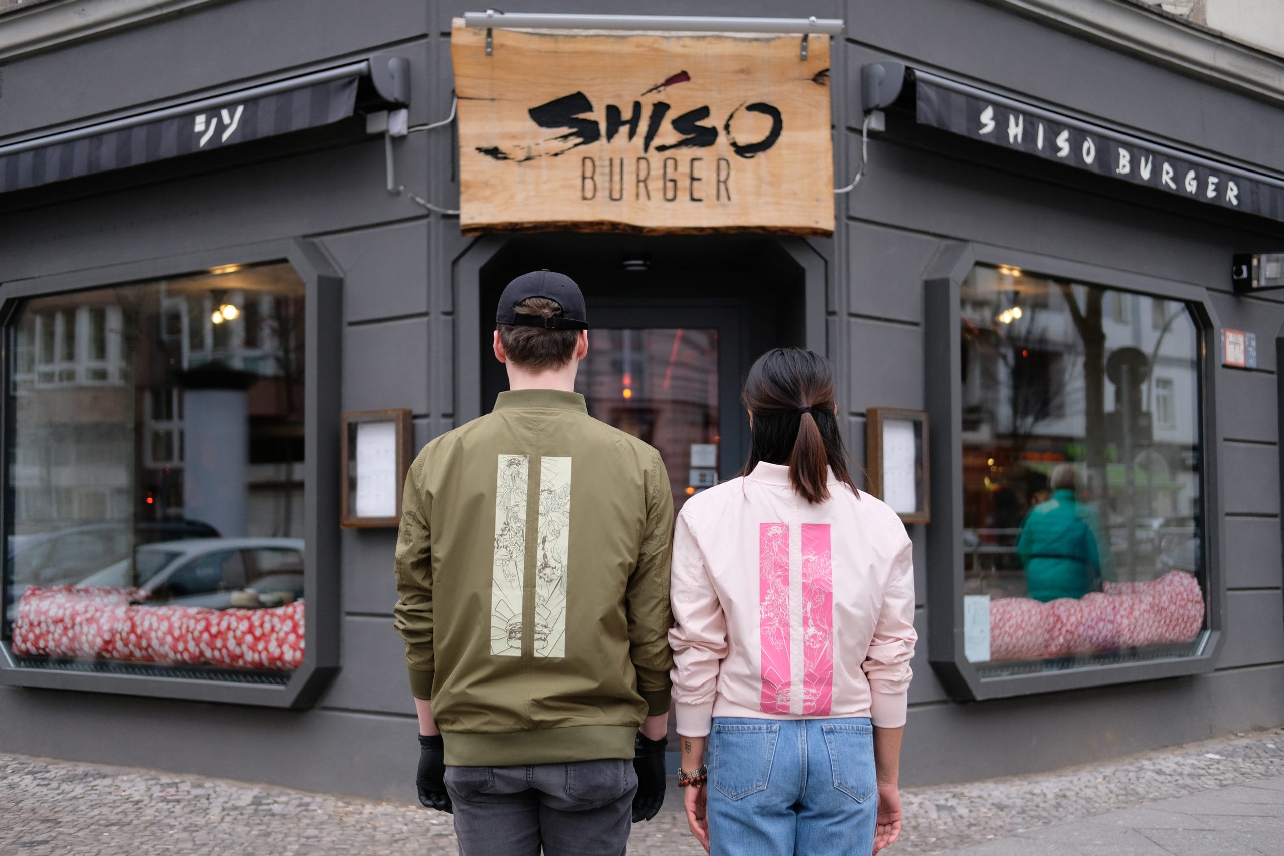Kitchen and Service on the street, looking at their Shiso Burger branch.