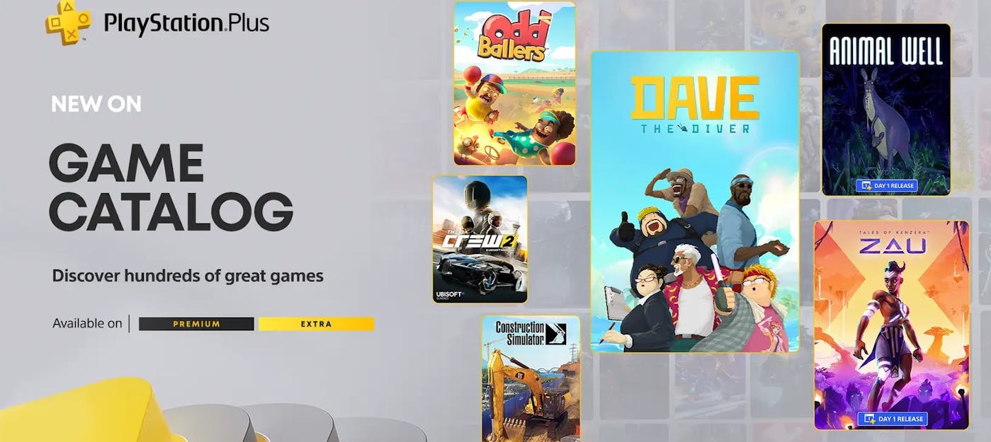 Розширений PS Plus у квітні: Dave the Diver, Tales of Kenzera: Zau