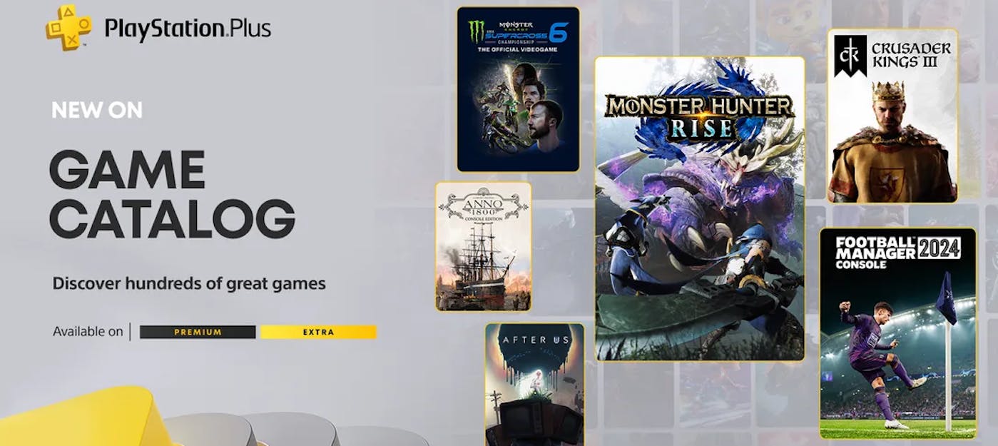 Червневі новинки PS+: Monster Hunter Rise, Crusader Kings 3