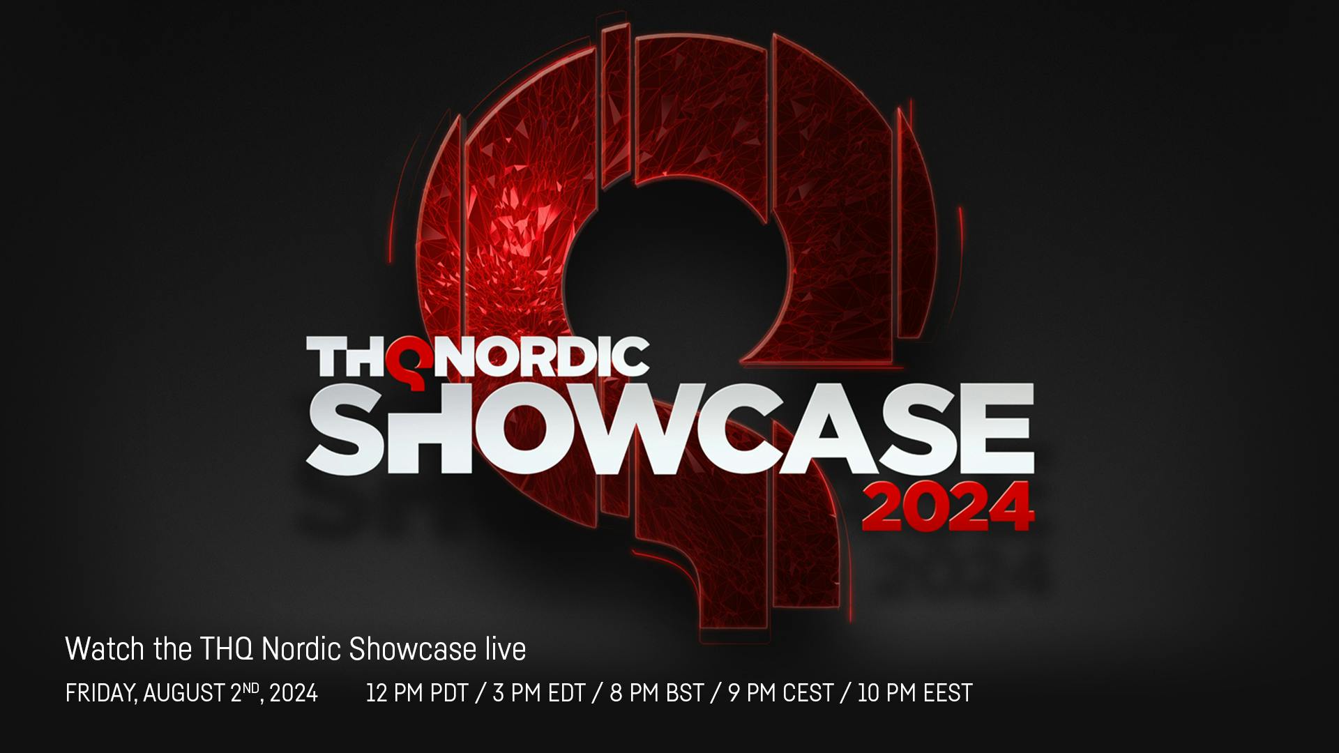 THQ Nordic Digital Showcase 2024 відбудеться 2 серпня о 22:00 за київським часом