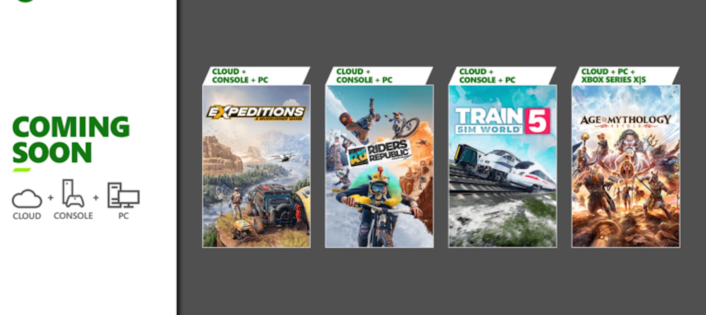 Age of Mythology: Retold, Riders Republic— вересневі новинки Game Pass
