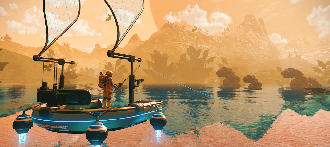 У No Man’s Sky тепер можна ловити рибу та пірнати