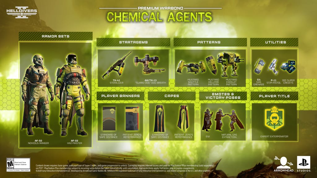 Chemical Agents Warbond 