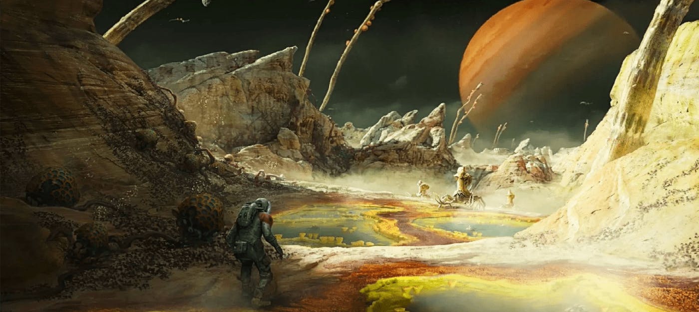 існування біологічних харчових ланцюжків в Starfield