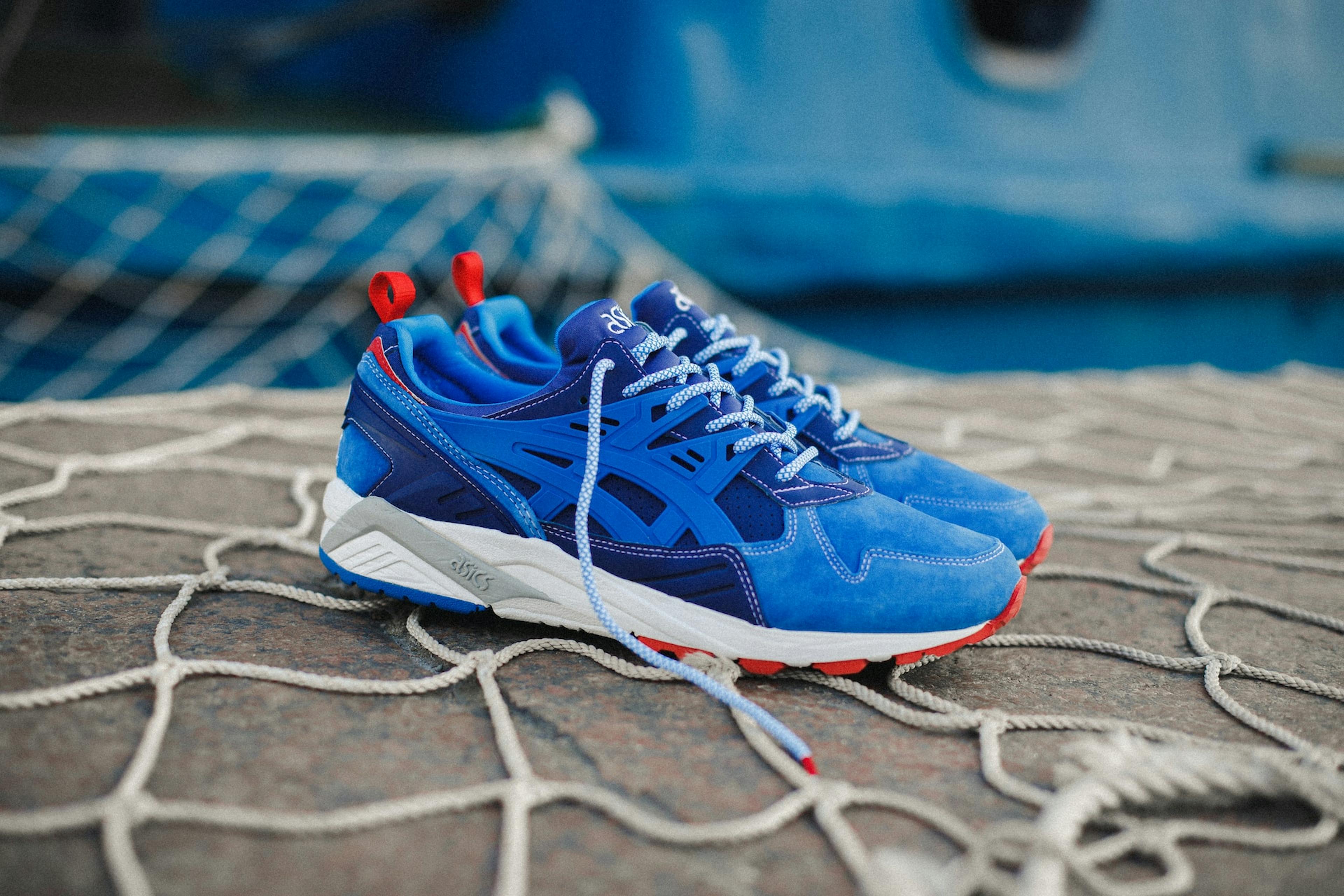 image blue asics shoes