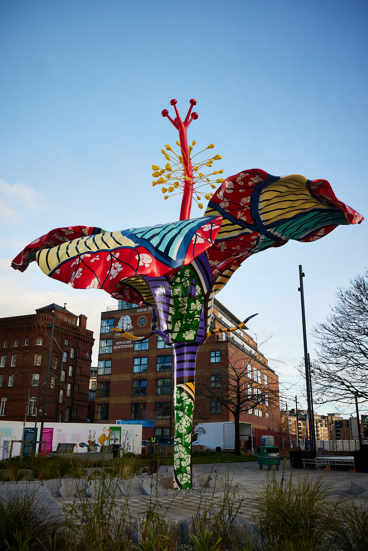 Hibiscus Rising, 2023 - Yinka Shonibare CBE RA