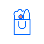Groceries pictogram