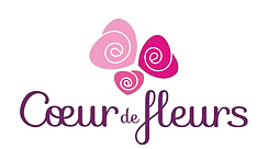 Logo coeurs de fleurs