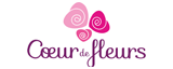 Logo coeur de fleurs