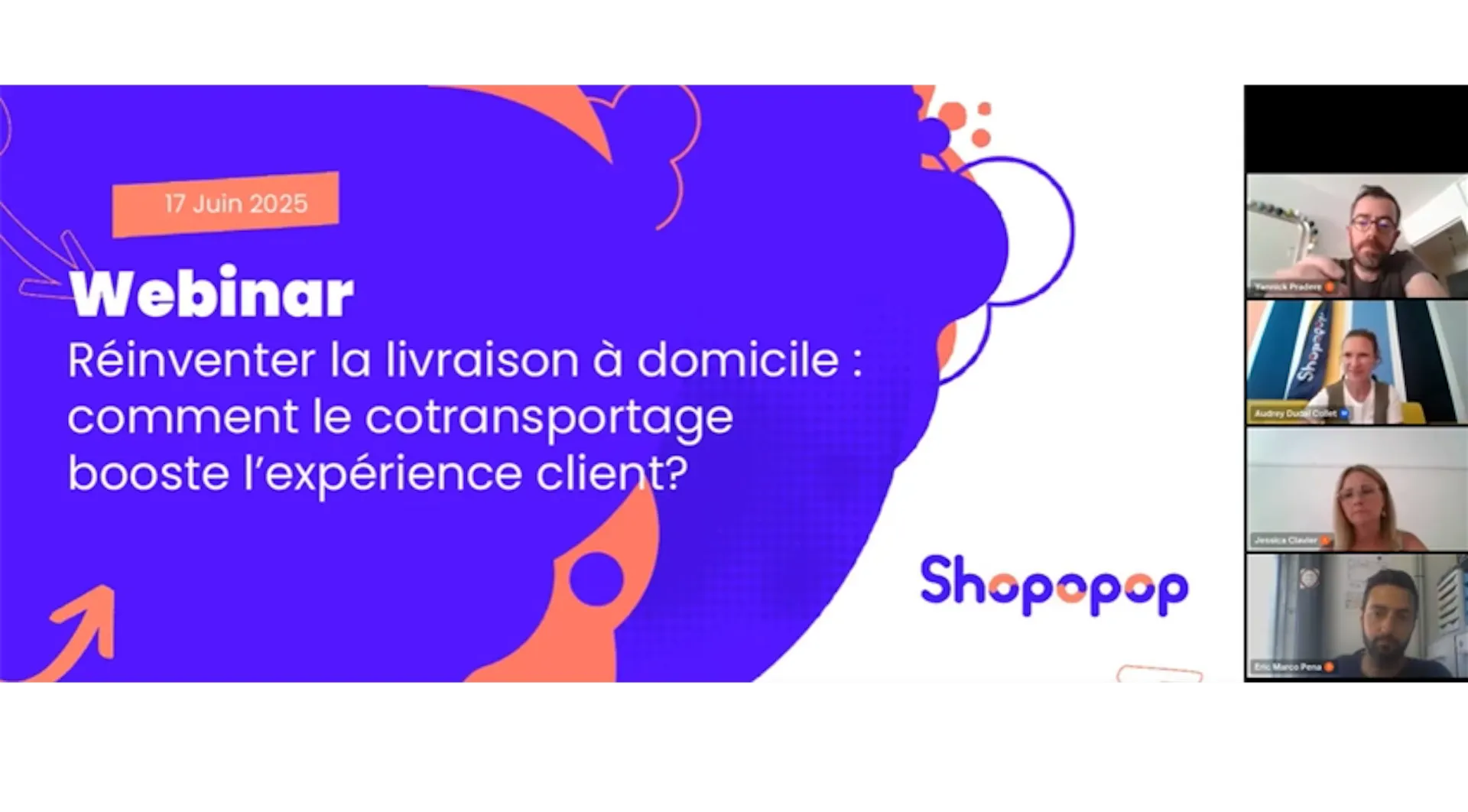 Extrait du webinar Shopopop sur l'expérience client