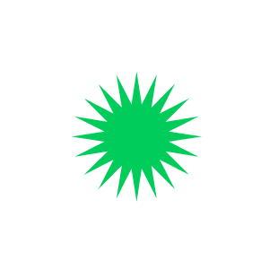 icoon groene explosie