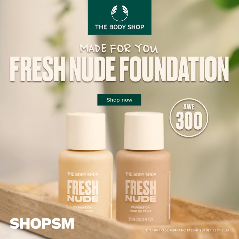 The Body Shop Save P300 Fresh Nude Foundation-banner
