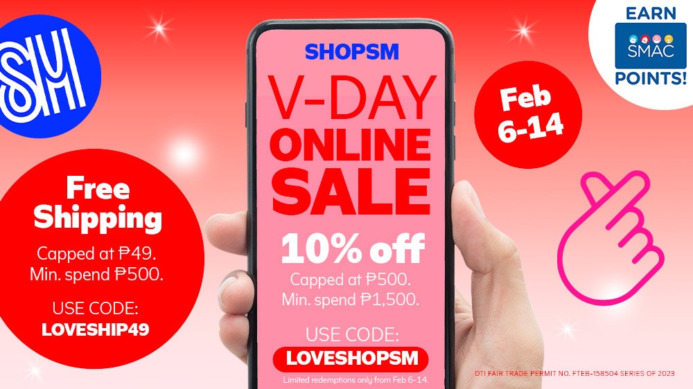 V-Day Online Sale-banner