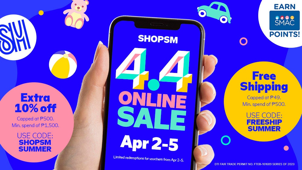 ShopSM 4.4 Online Sale-banner