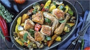 item-Mediterranean Chicken with Roasted Vegetables