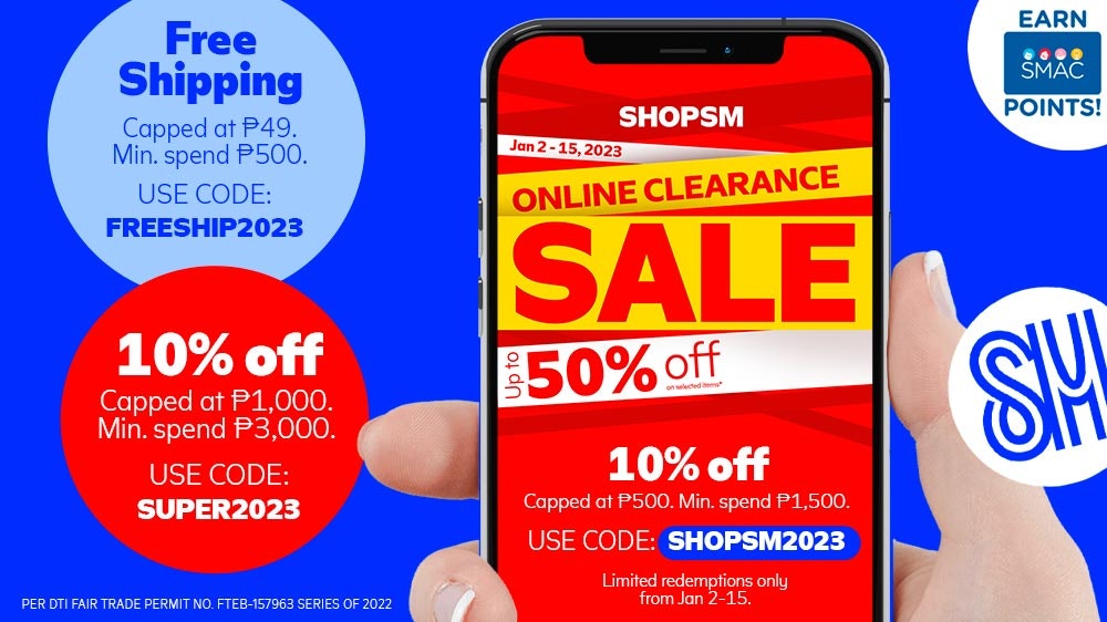 ShopSM Online Clearance Sale 2023-banner