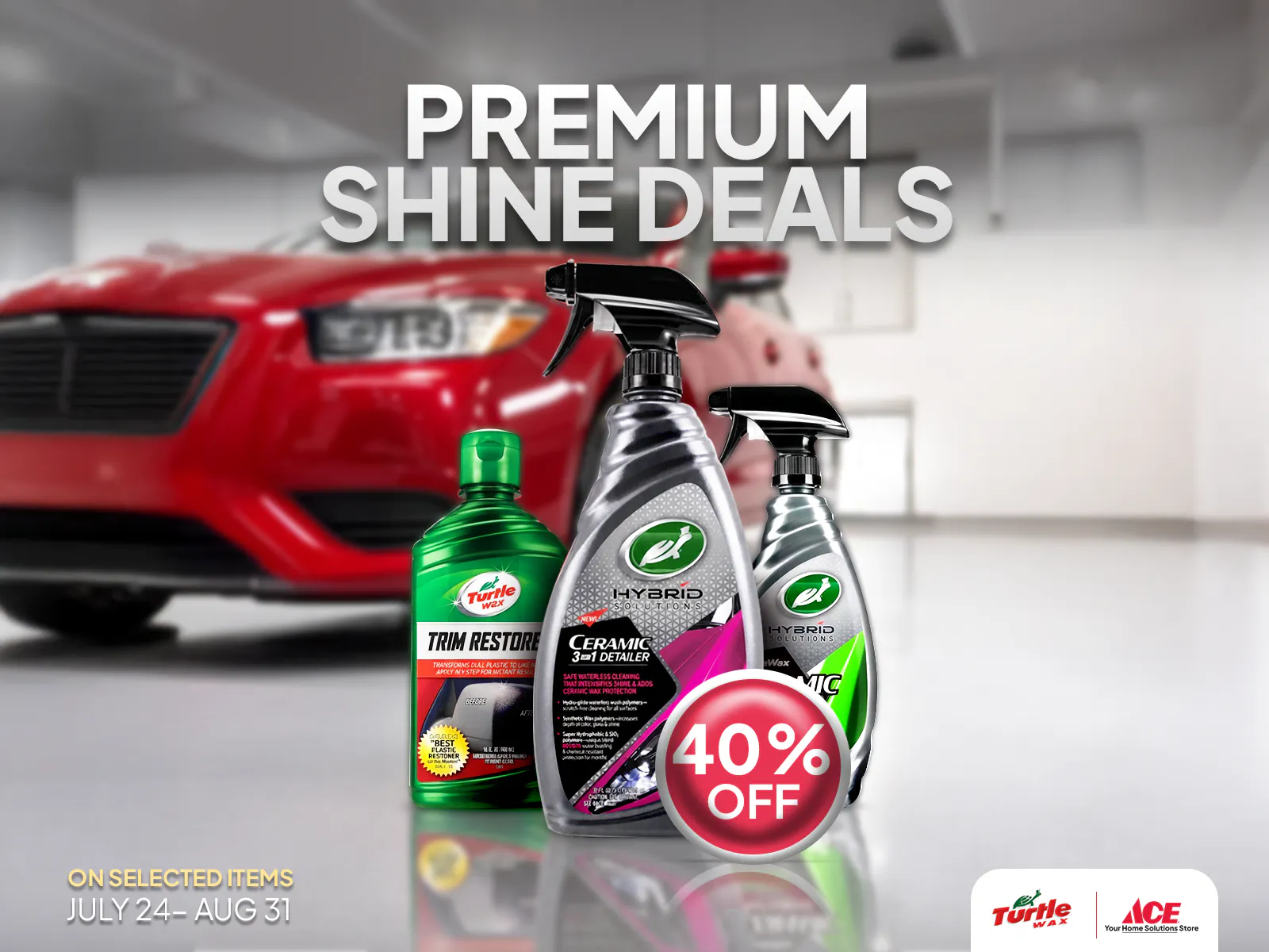 Premium Shine Deals with Turtle Wax