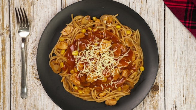 item-Chicken and Mushroom Spaghetti