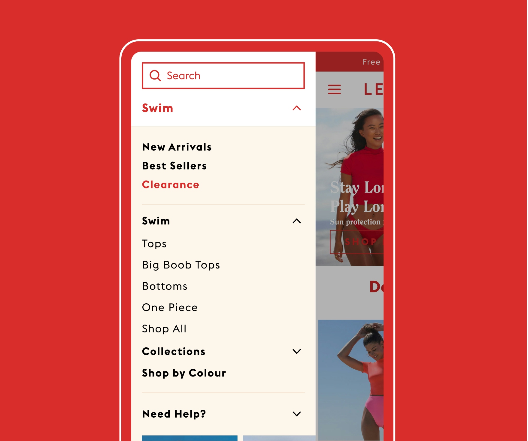 Left on Friday Mobile Navigation