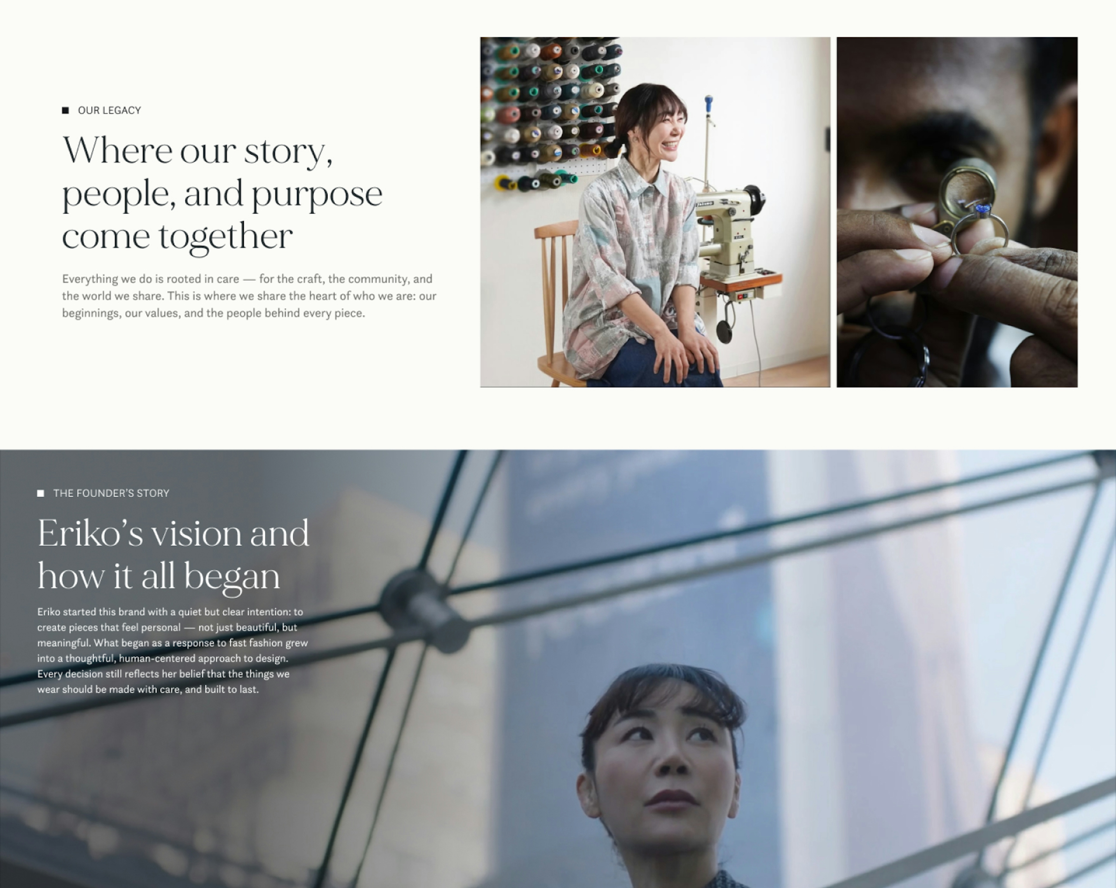 Eriko Yamaguchi Homepage