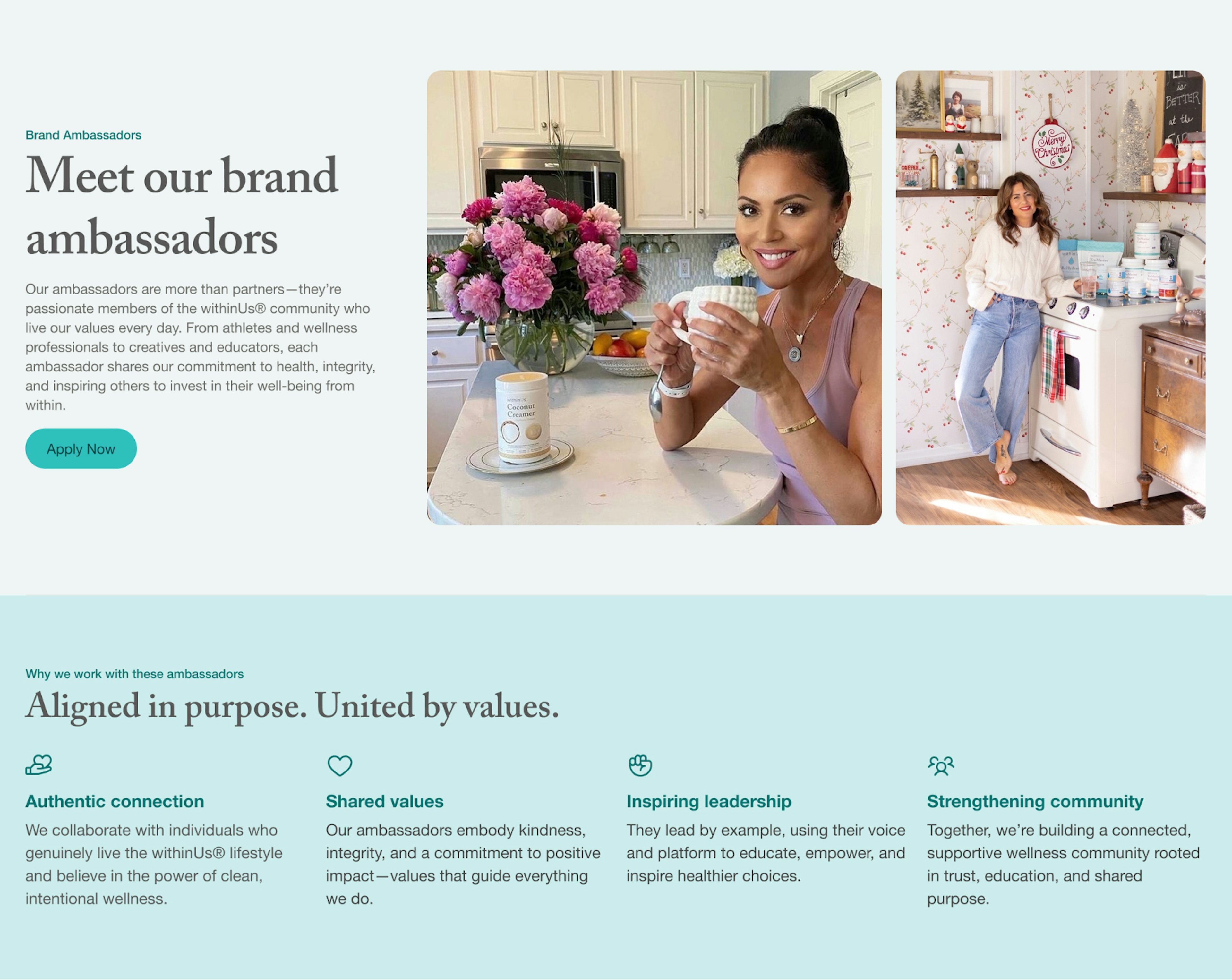 withinUs Ambassadors