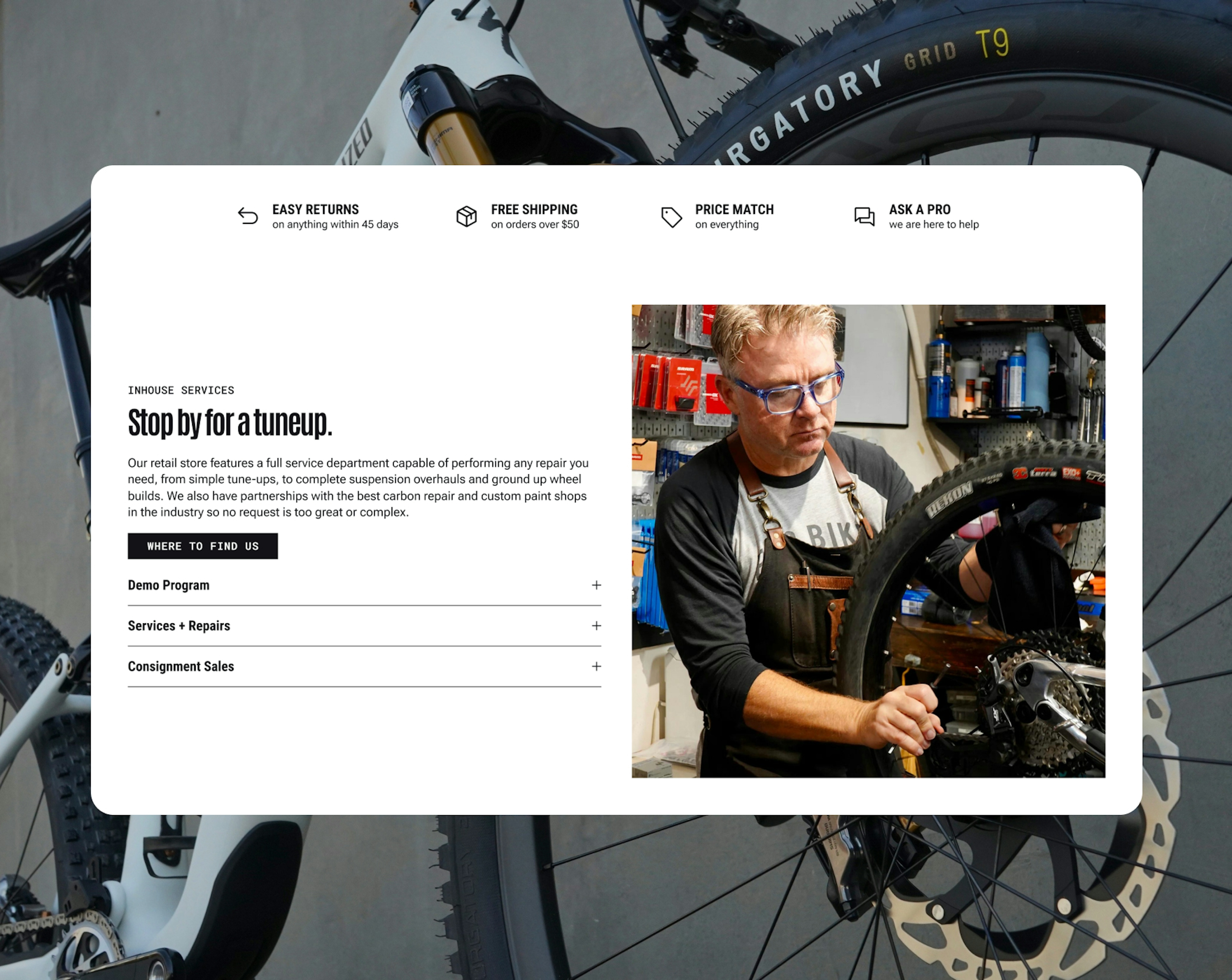 Pro Bike Supply Services