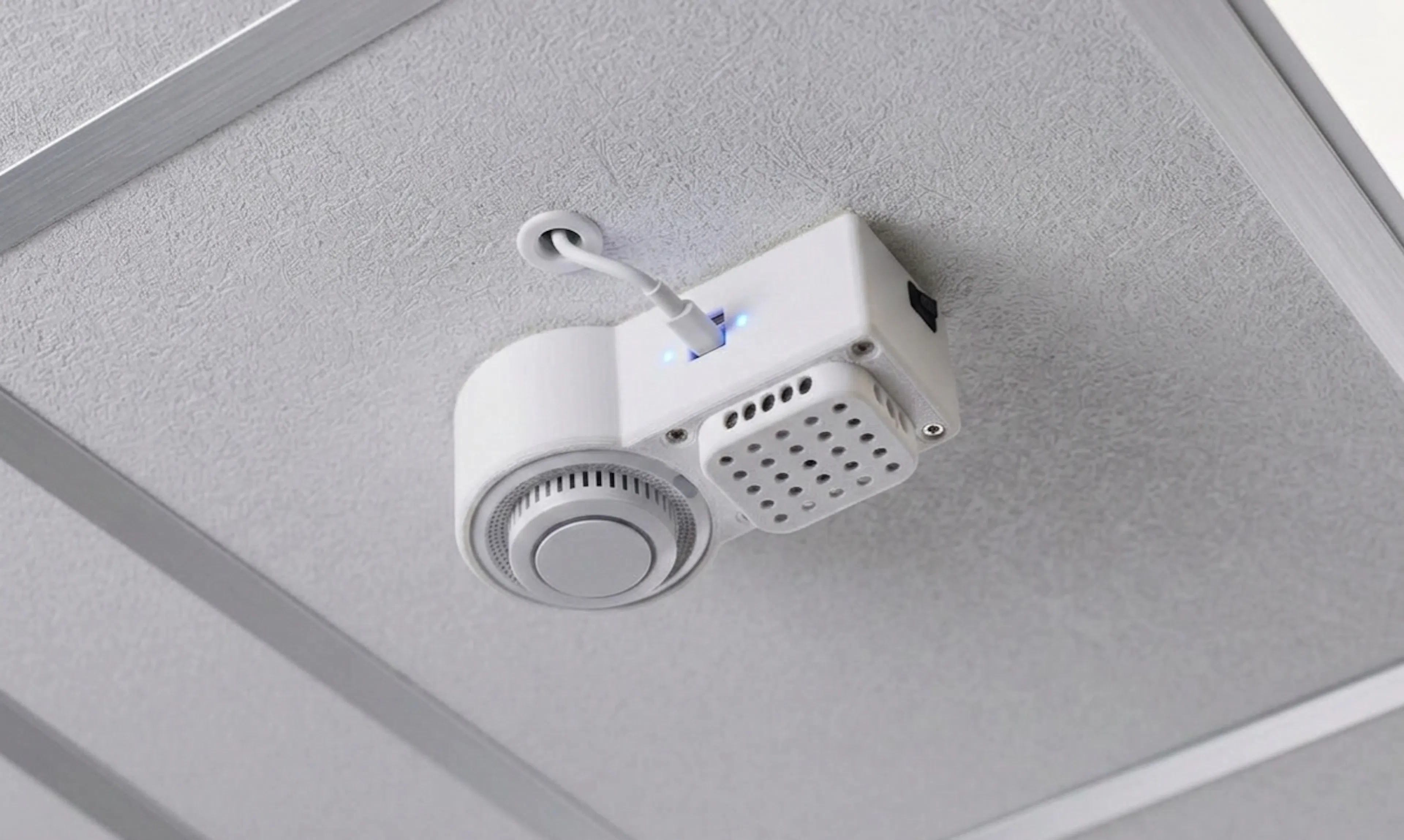 Smoke Detector on Ceiling