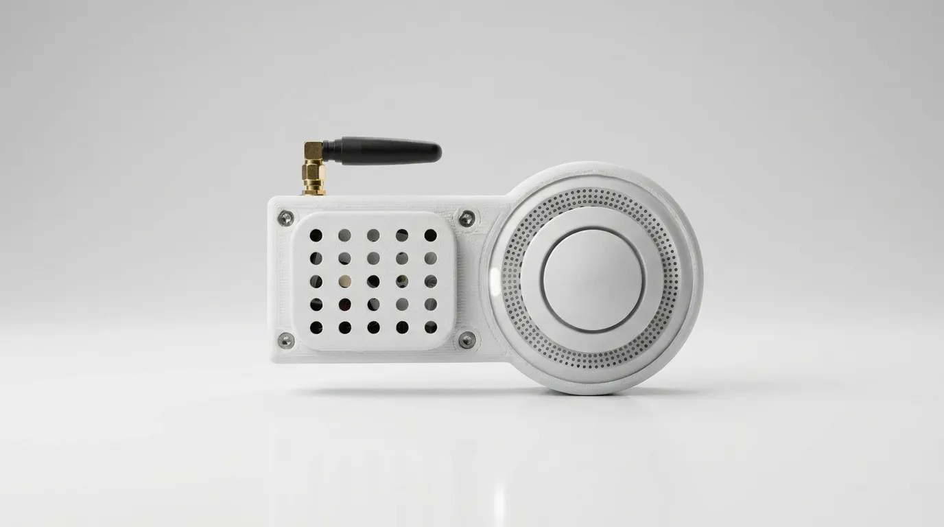 Smoke Detector Front