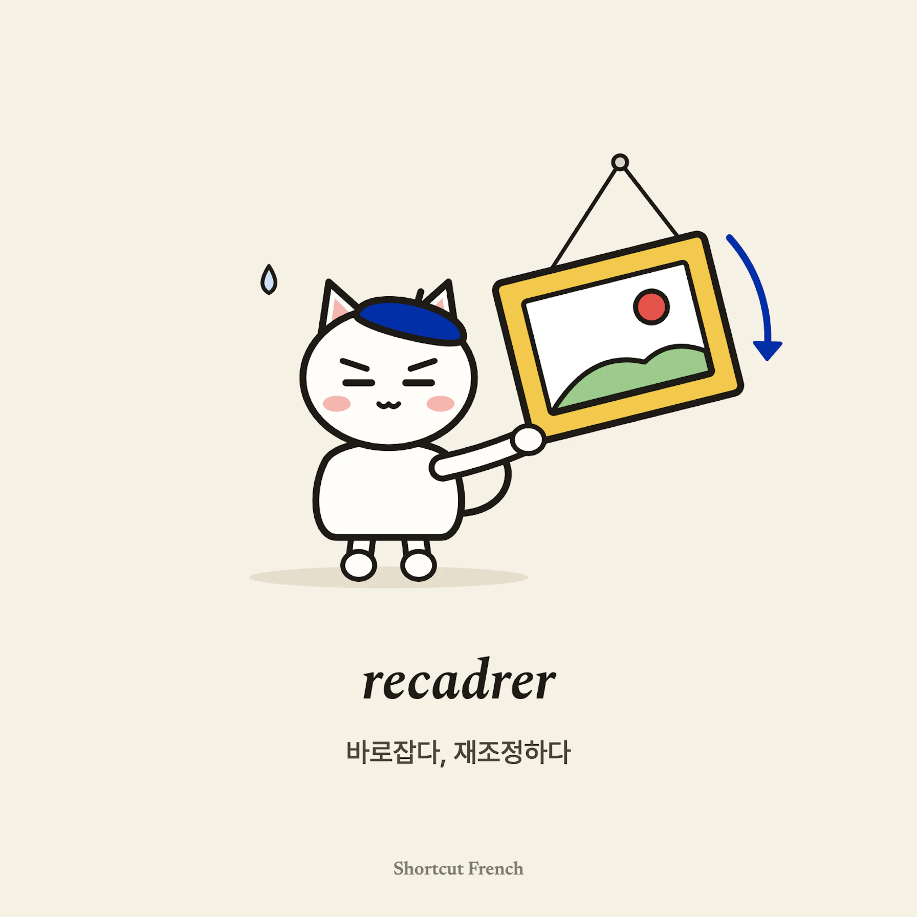 recadrer