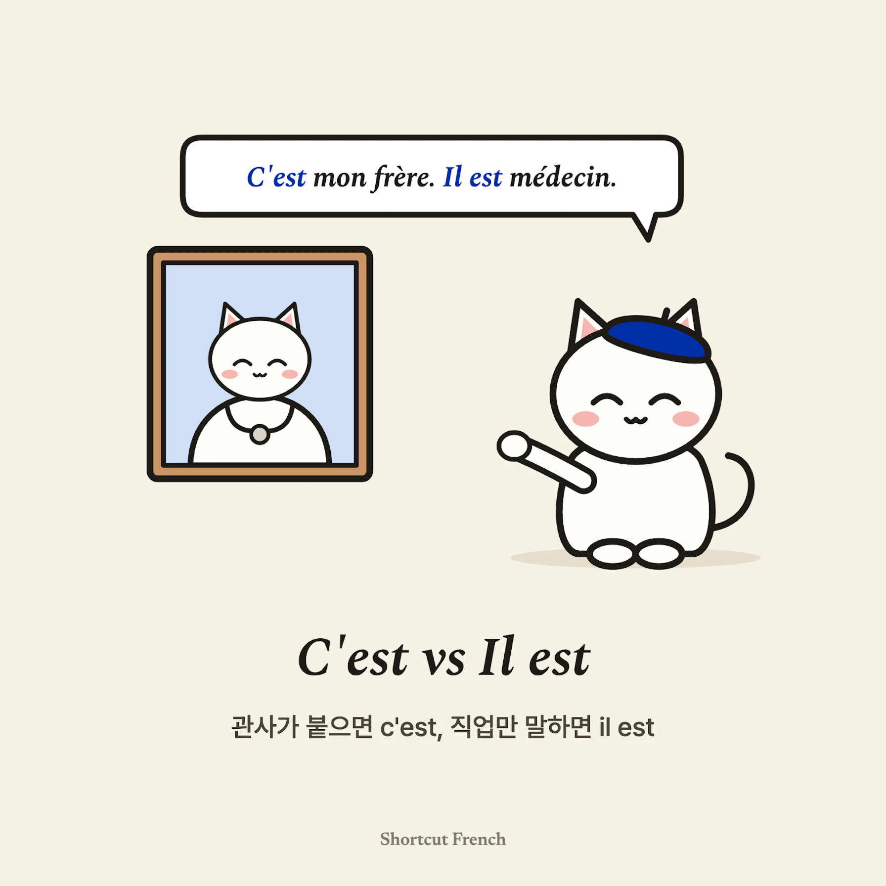 C'est vs Il est
