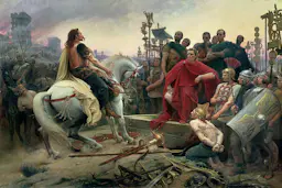 Jules César 에 맞서 싸운 Vercingétorix