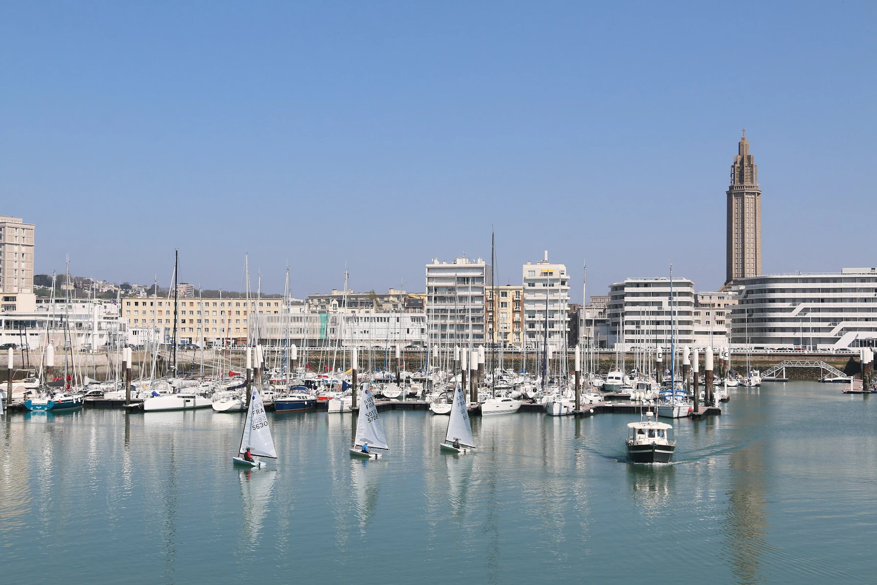 Monet 가 자란 항구 도시 Le Havre