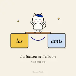 La liaison et l'élision (연음과 모음 생략)