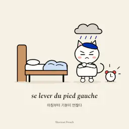 se lever du pied gauche