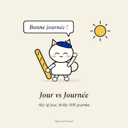 Jour vs Journée