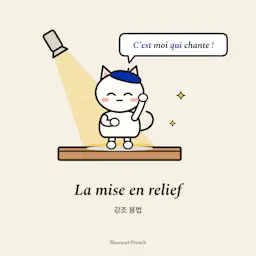 La mise en relief (강조 용법)
