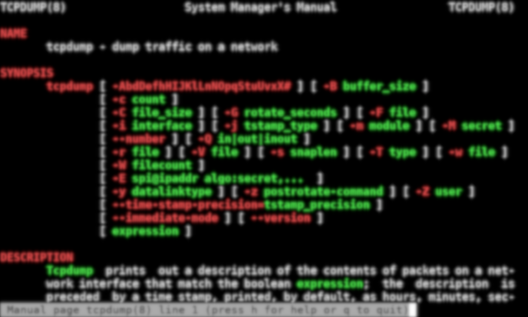 Analyzing Network Traffic in Command Line-only Environments