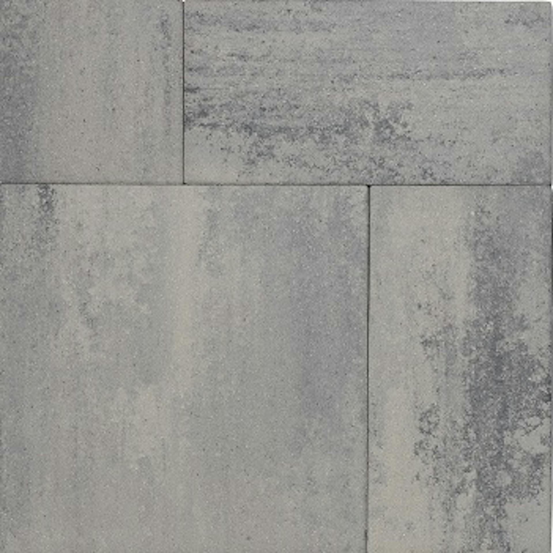 Patio mixed nero grey 4 cm