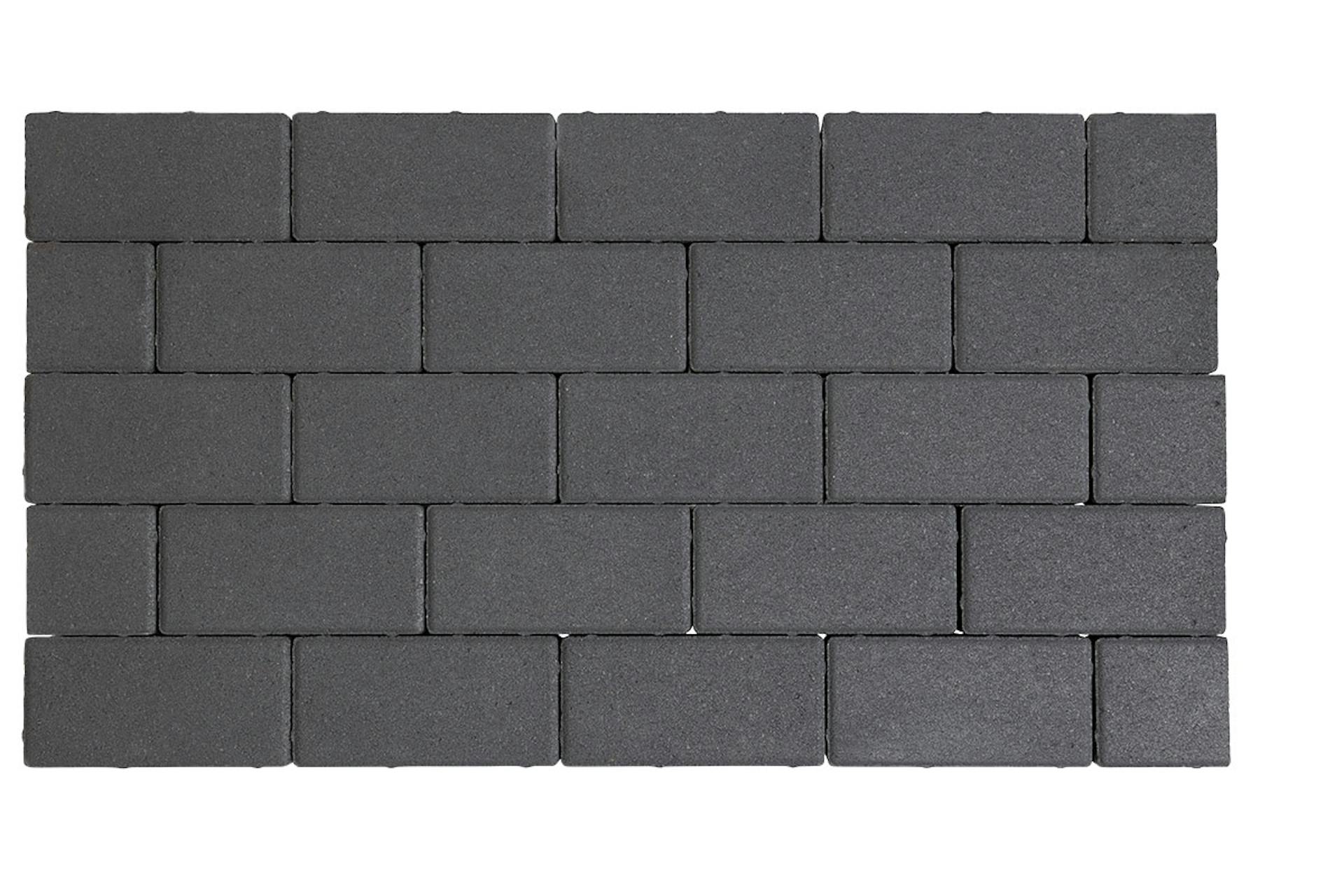 Design brick glad black mini facet